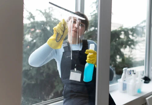 Nettoyage de vitres intérieures et extérieures à Ternay